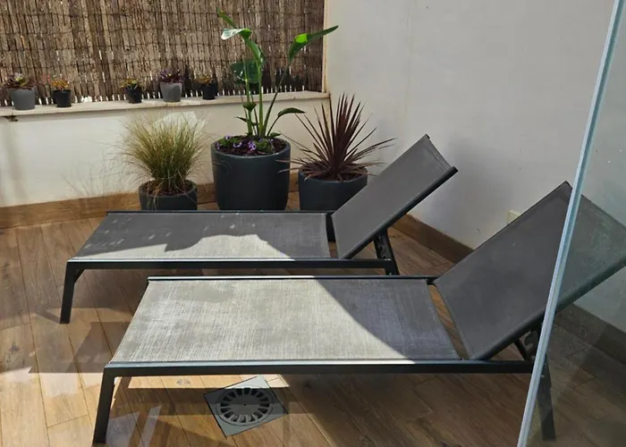 1 Chambre, Grande Terrasse, Jacuzzi Prive Apartament *