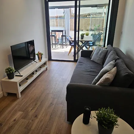 1 Chambre, Grande Terrasse, Jacuzzi Prive Apartman